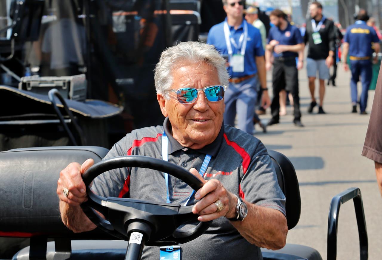 Mario Andretti - Indianapolis 500 Practice - By: Paul Hurley -- Photo by: Paul Hurley